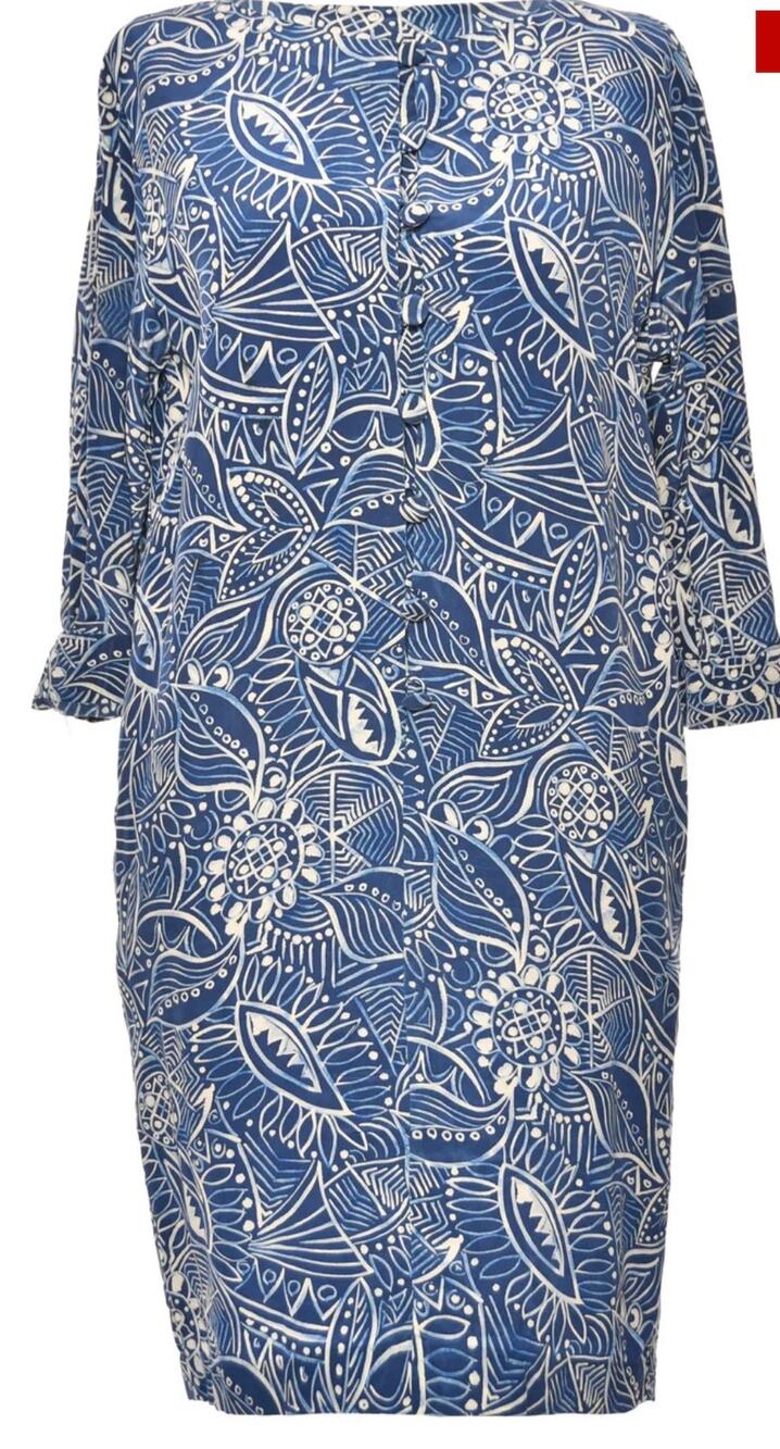 Vintage unbranded floral silk dress